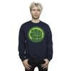Marvel Mens Hulk Chest Logo Sweatshirt