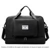 Large Capacity Foldable Travel Duffel Bag with Shoe Compartment, Sports Gym Tote Bag, Weekender Overnight Duffle Bag, Ideal for Travel, Vacation, Gym