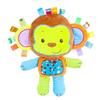 Baby Fill In Soft Plush Toy Cartoon Animal Elephant Monkey Plush Bell Rattles Toy Children Placation Toy Sleeping Companion Toys