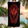 Nordic Mythology Fashion Beach Towel: Ideal for Summer Adventures Soft, absorbent and quick drying suitable for swimming and bathing