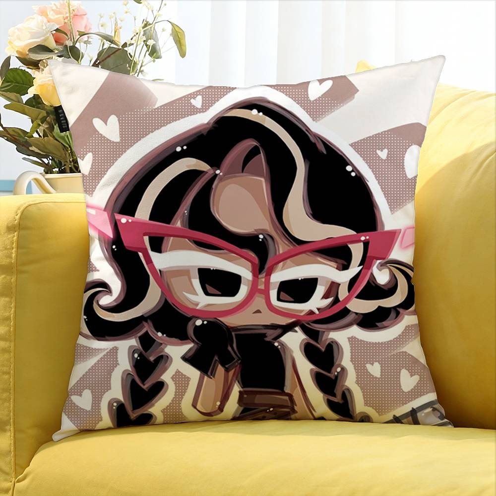 Game C-Cookie R-Run Kingdom World Various Sizes Square Pillow Case For Car Home Bedchamber Decor