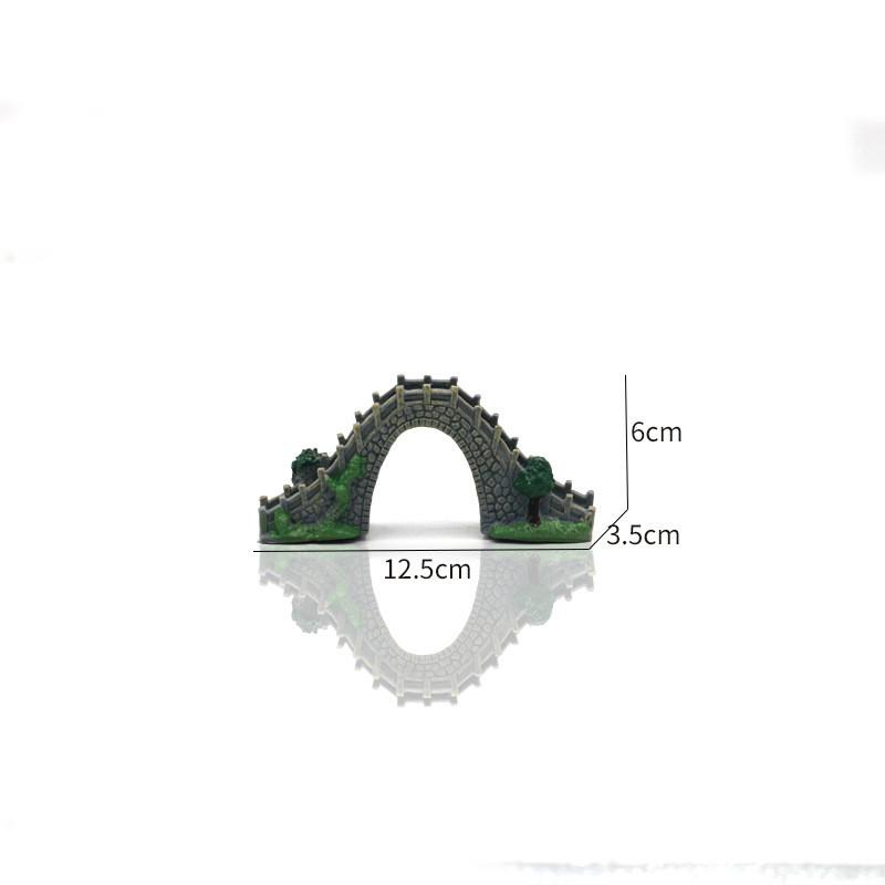 

Artificial Bridge Resin Fish Tank Ornament Artificial Landscaping Bridge For Desktop Fish Tank Aquarium Decor Aquarium Ornaments