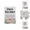 Date Decider Adult Card Game For Couples With Scratch Off Date Ideas For Romantic Date Night
