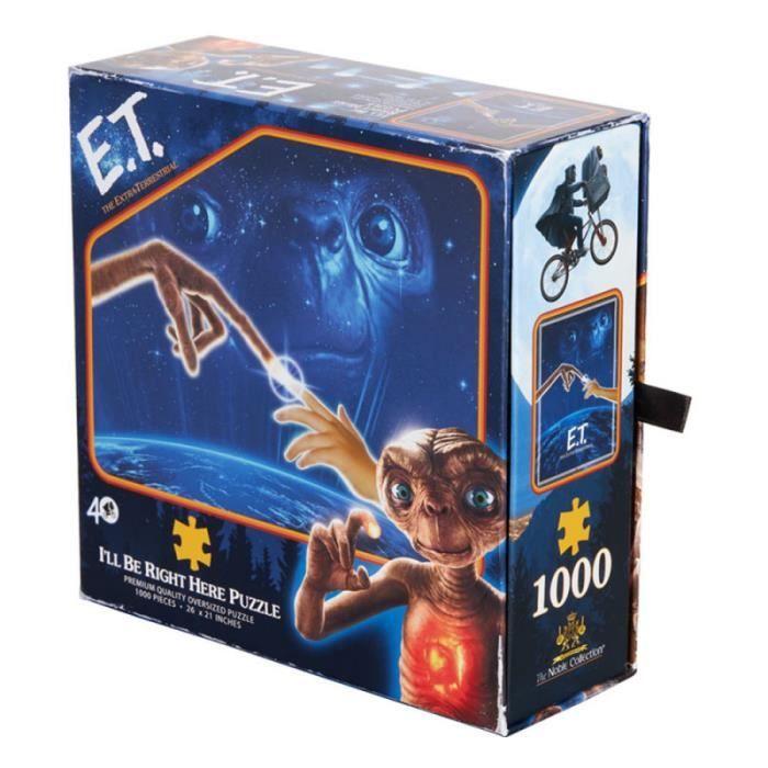 Puzzle - noble collection - e.t., l'extra-terrestre - 1000 pièces - 66 x 53 cm - haute qualité