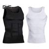 Muži Shapewear Vesta Kompresní Zeštíhlení Břicha Bez rukávů Elastické Měkké pohlcování potu Prodyšné Jednobarevné Pánské tílko do tělocvičny