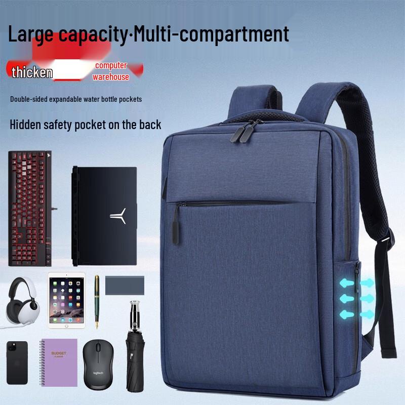 Vanaheimr 16.1-inch Men's Business Anti-theft USB Backpack