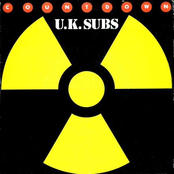 7inch Record UK SUBS - Countdown NES304 NEMS 1981 UK Rock Used