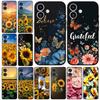 Sunflower Flower Peony for Samsung Galaxy Note 20 Ultra 10 8 9 S10 Plus Lite S8 A70 A24 A25 S10E A21S A37 A57 A51 A7 Phone Case
