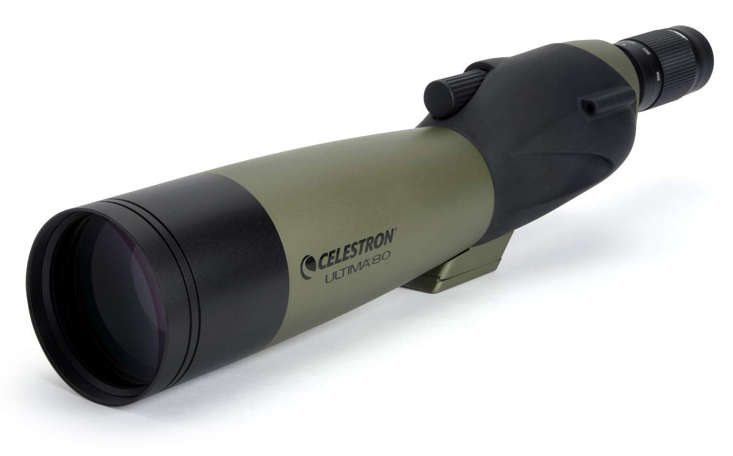 Celestron Ultima 80 Field Straight Viewing Type 80mm 52254 Scope, (Celestron Ultima), 20-60x Magnification, Lens, Multi-Coated, Waterproof,