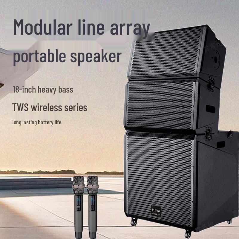 Xunwei Professional Portable Active PA Speaker with Microphone (CN Version)