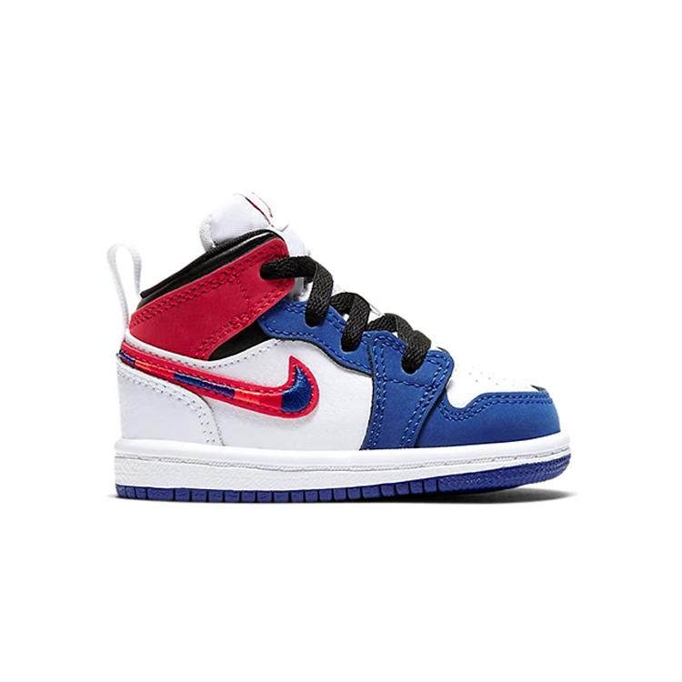Jordan 1 Mid SE Rush Blue University Red TD BQ6933-146