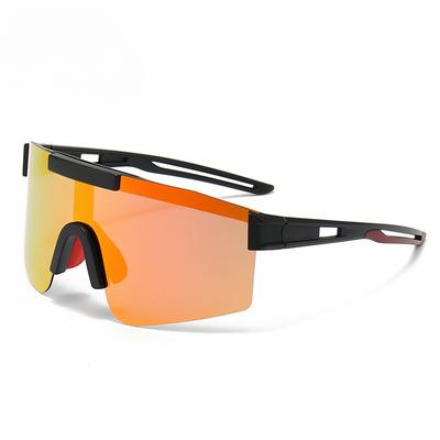 Novos óculos de sol polarizados esportivos, óculos de sol coloridos para motocicletas, moda internacional, escalada ao ar livre