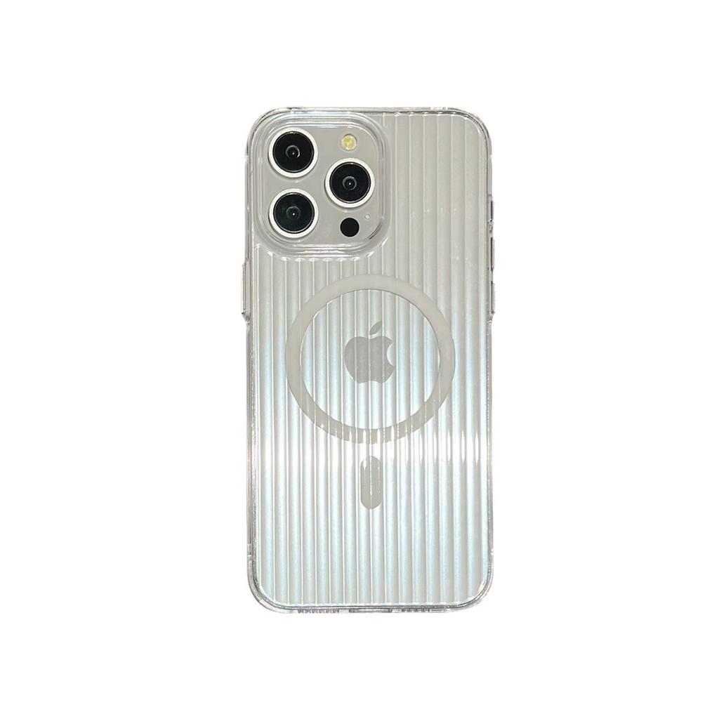 New Magnetic Suction Mobile Phone Case for Apple 15 Pro Max, 14 Pro, 13 - High Transparent, Ultra-Thin, Frosted Design