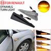 2pieces Led Dynamic Side Marker Turn Signal Light for Renault Megane MK2 CC Espace MK4 Scenic MK2 Wind Avantime Thalia 2