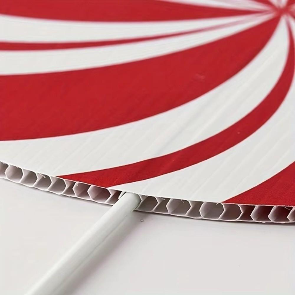 4/8/12Pcs Peppermint Lollipop Picks Christmas Tree Ornaments Large Size Christmas Tree Top Star