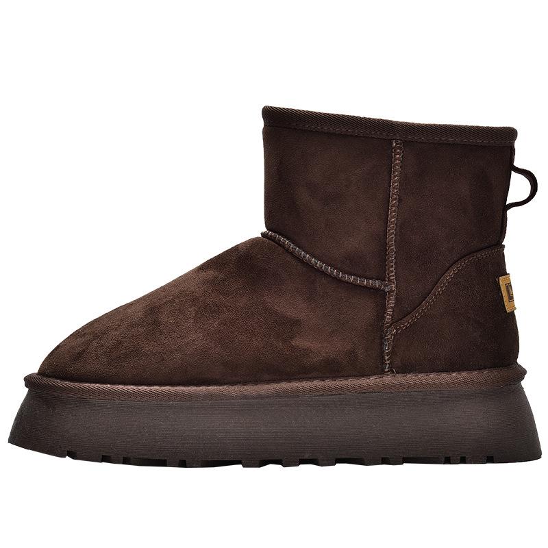 New product hot sale winter new snow boots women's thick-soled cold-proof warm velvet cotton boots 3702