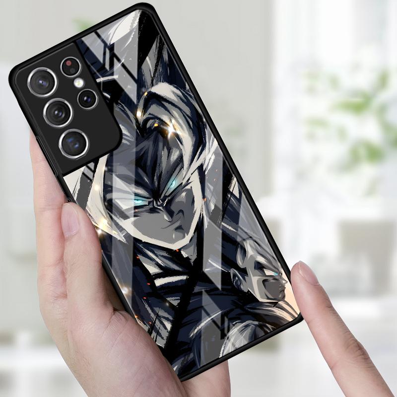 

Чехол для Samsung Galaxy S25 S22 S24 Ultra S21 S9 S10 S8 S23 Plus Note 10 20 8 9 S20 FE Чехол для телефона D-ragonS B-allS Goku Galaxy S8