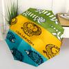 1 PC Automatic Folding Umbrella - Lisa Larson Pattern Portable Foldable Design With 8 Ribs Christmas Birthday Gifts