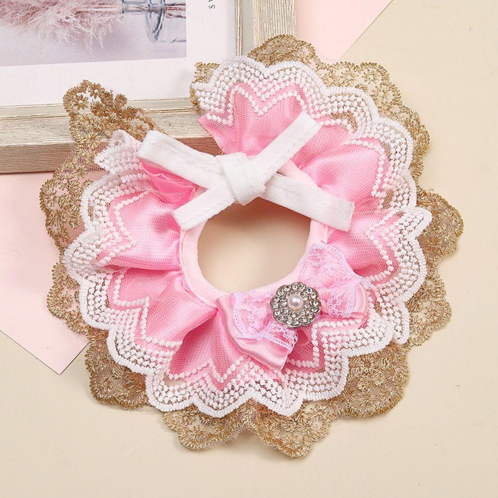 Adjustable Cat Collar Bowknot Dog Neckerchief Personalized Pet Necklace  Pet Suppliers