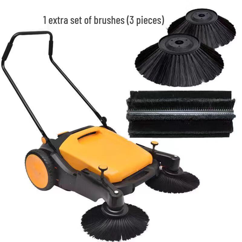 JZDASI 980 Manual Industrial Floor Sweeper CN plug (adapter included)