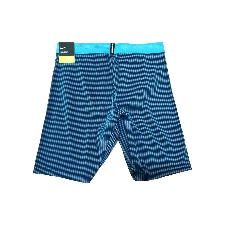Nike Aeroswift Striped Logo Print Fitness Shorts Men Bottoms Blue DA1430-013