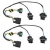 2 Pcs Headlight Wiring Harness 25962806 Left Right Headlamp Socket Wire Harness for Silverado 1500 2500 HD 3500 HD