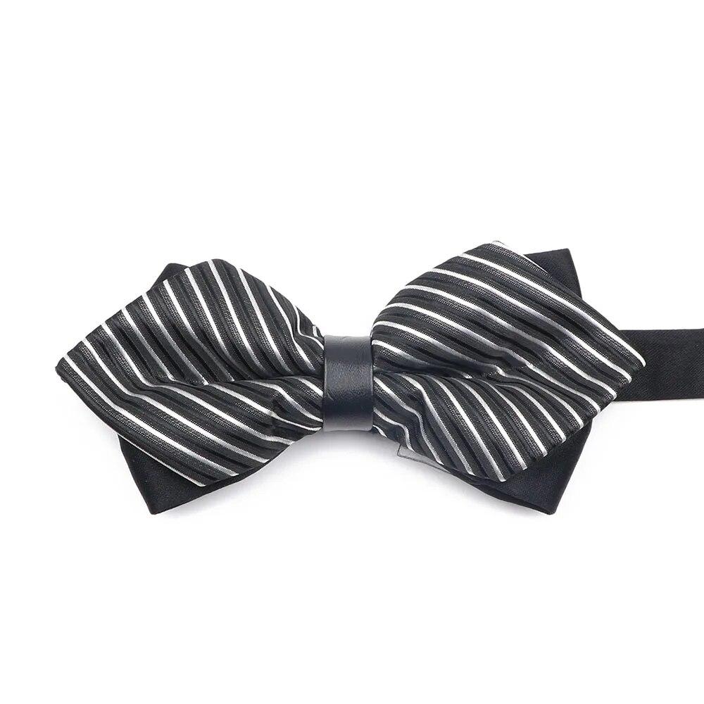Men Bow Ties Groom Wedding Fashion Adjustable Tuxedo Bowtie Business Colorful Neckties