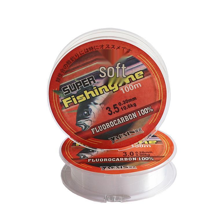 100m Super Strong Nylon Fishing Line - Sea Fishing Main Line, Soft Sub-line
