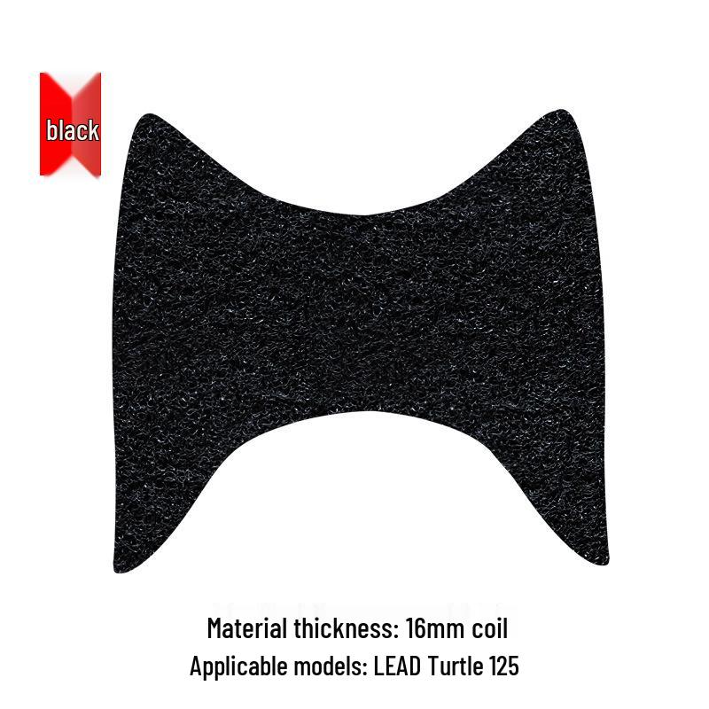 

Suitable for LEADSh125/125 Turtle Motorcycle Footrest Silk Waterproof Pedal Mat 16MM