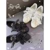 Retro Lace Flat Shoes Spring Bow Single Shoes Campus Style Sports Shoes