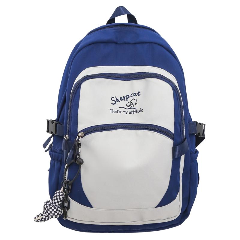 

Рюкзак Студент Шкільний Рюкзак Молодшокласник Рюкзак синій