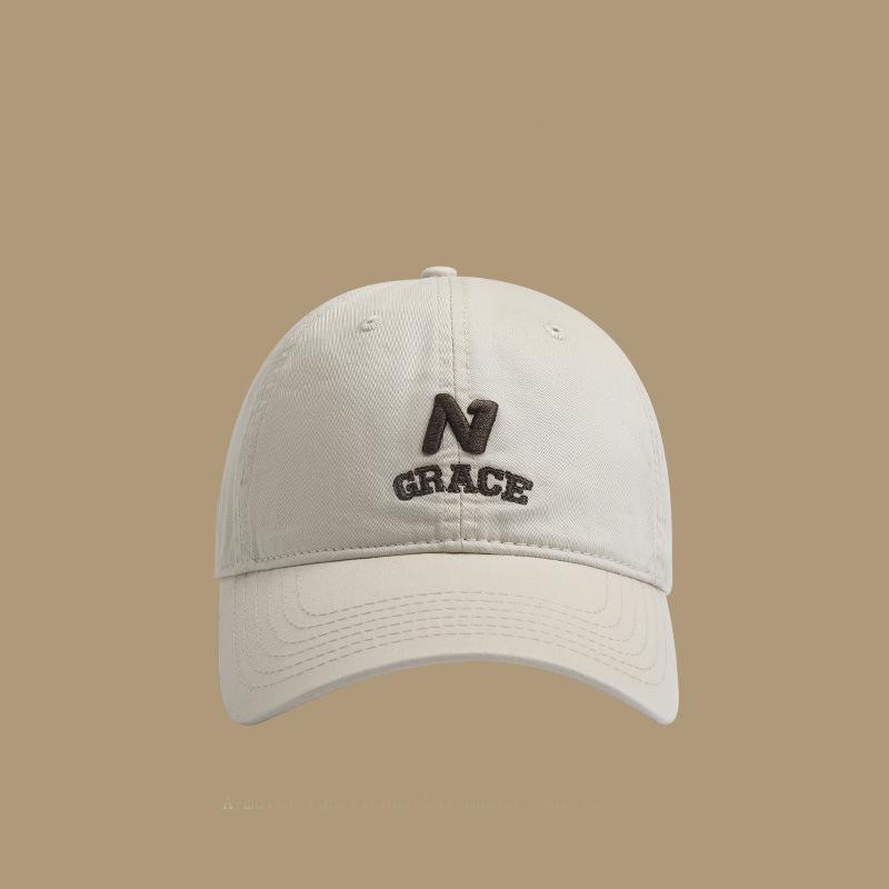 Big head circumference Wide brim Big face Wide baseball cap Women's face Small peaked cap Men's hat Autumn and winter