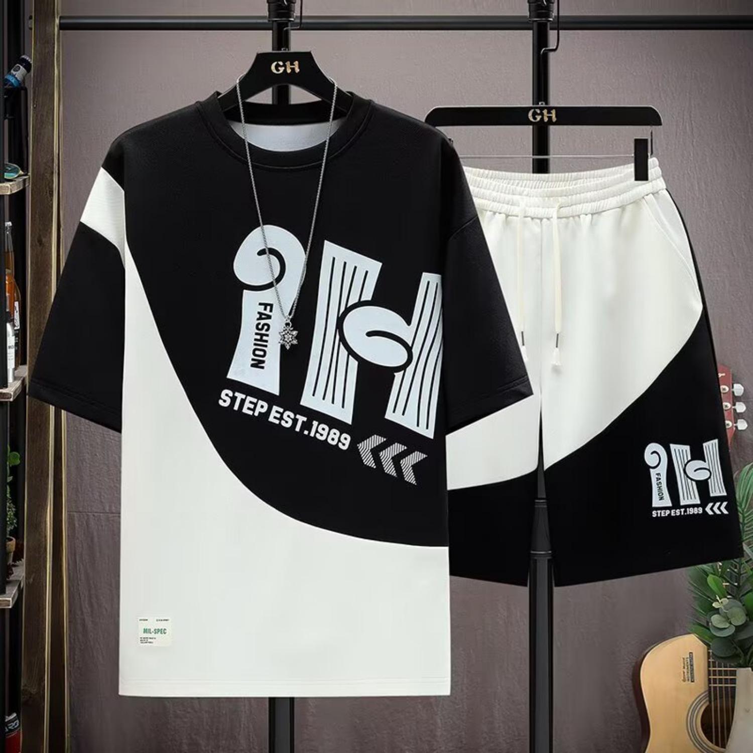 

Новый летний спортивный костюм для детей с 3D-печатью 5-6 Years