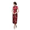 Floral Print Cheongsam Dresses Chinese Style Traditional Clothing Chinese Qipao  Evening Dress