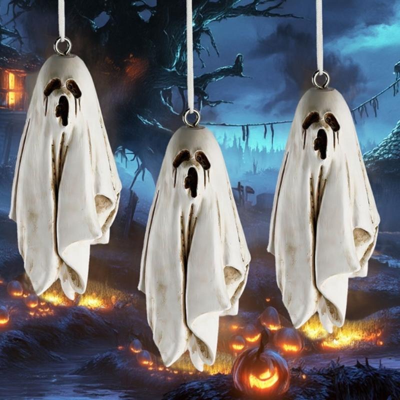 Eerie Halloween Parties Supplies Eerie Halloween Garden Decorations Specter Bat Hanging Charm for Eerie Scene
