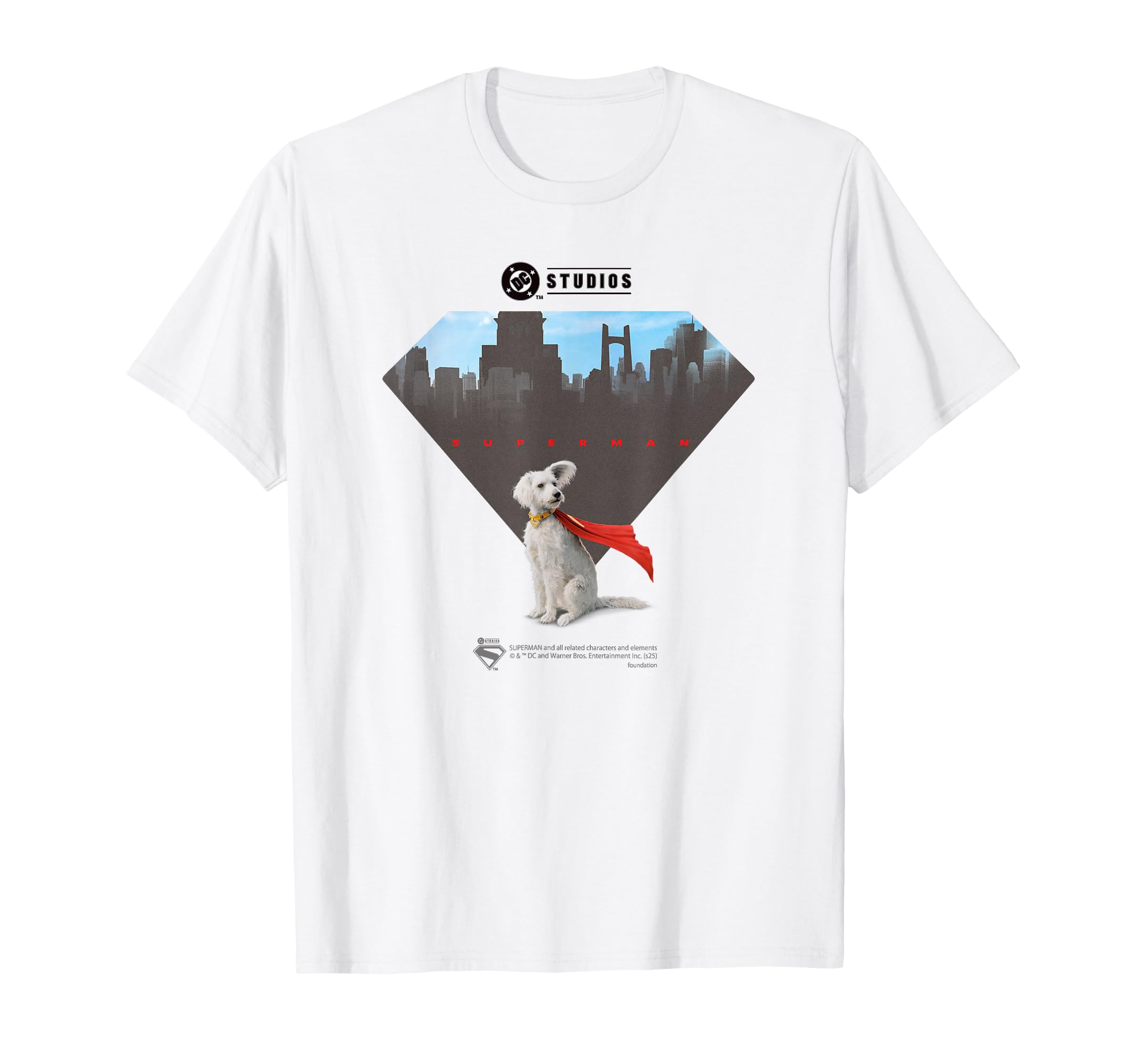 

Фильм Супермен / Щит S / Крипто / Белая футболка