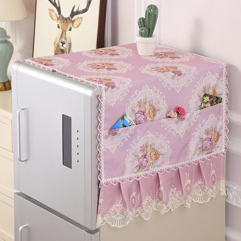 Refrigerator Single-door and Double-door Dust Cover, Refrigerator Cover Cloth, Refrigerator Towel, Washing Machine Cover, Multi-purpose Cover Cloth