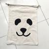 Childrens Toy Storage Bag With Bear Face Design For Travel And Home Organization