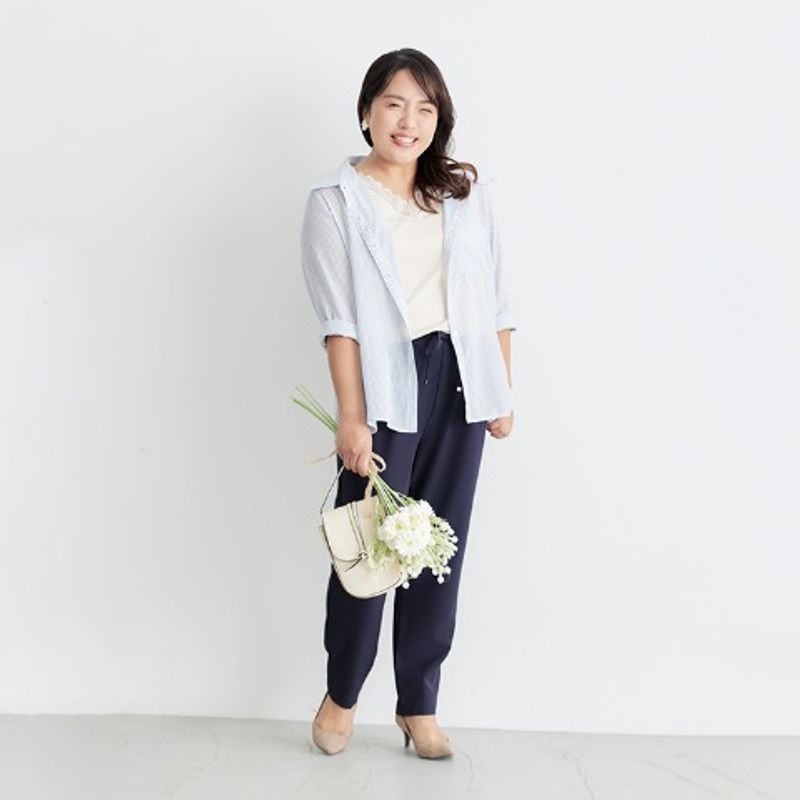 Japanese Single Spring Summer Plus size women clothing Fat Sister Chubby Girl High Waist Pencil Pants Commuter Casual Pants women