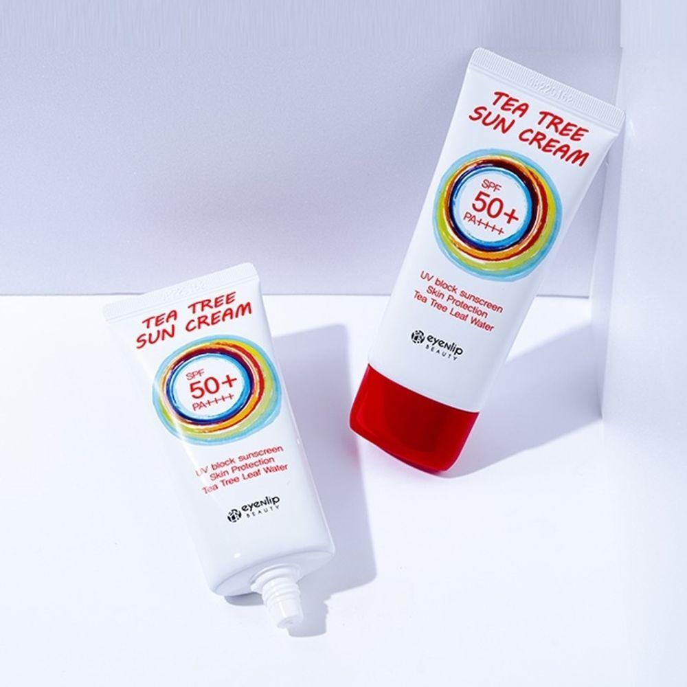 Sunlight QKYJQBIM UV Protection Skin Care Tea Tree Sunscreen 50g