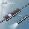 New 8mm 1080P HD USB Endoscope Camera – 8 LED, 1/2/5M Flexible Waterproof Cable, Borescope for Android & PC