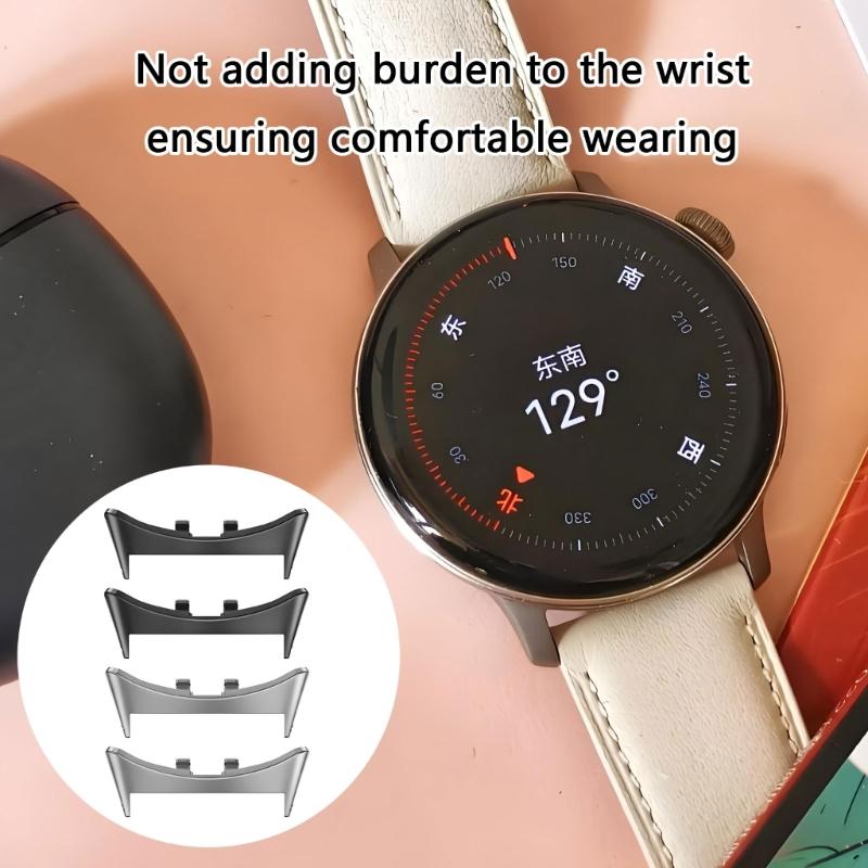 1 Pair Watch Bracelets Belt Link Attachment Replacement Straps Adapter for Watch 5 Connector Watch Straps Adapter