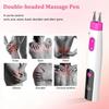 Multifunctional Electric Double-Head Massage Pen Intelligent Meridian Pen Type-C Fast Charging 10 Gears Adjustment For Neck Back