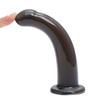 Ventosa per dildo trasparente unisex gay realistico sicuro stabile sensuale consistenza realistica punto G pene artificiale con forte stimolazione della base di aspirazione
