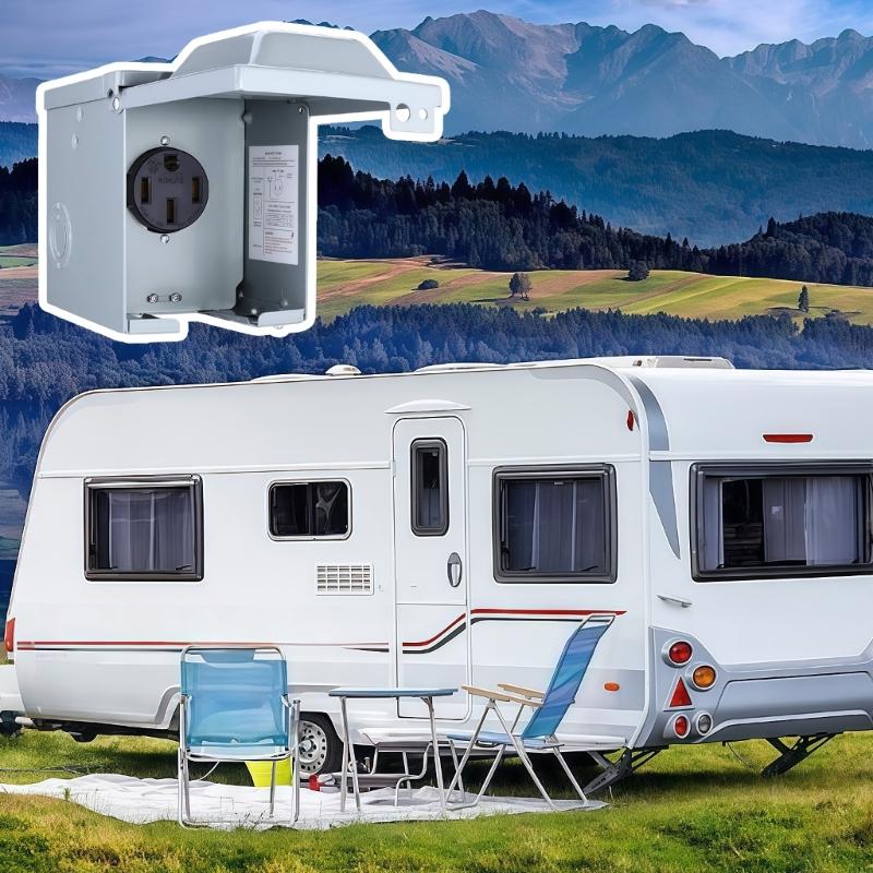 Universal 14-50R Power Connector For Most Recreational Vehicles and Electric Cars Facilitating Hassle Free Charging Across Various Models