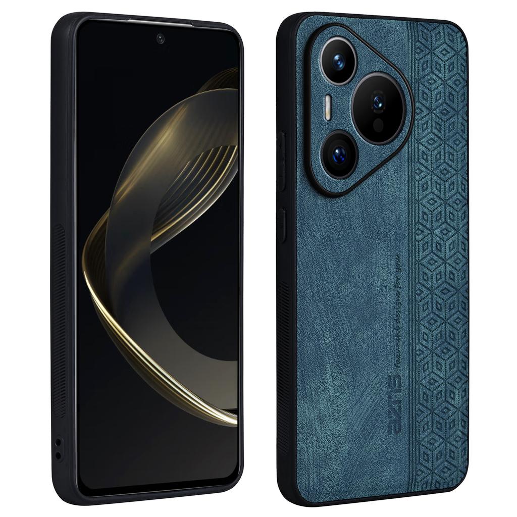 AZNS For Huawei Pura 70 Case PU Leather+TPU Scratch Resistant Back Cover
