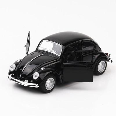 1/36 skala Classic 1967 VW Beetle Bug Vintage odlewany metal Model samochodu, wycofać pojazd zabawkowy dla dzieci dorośli prezent