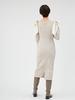 FRAY ID. Damen Taftband Enges Kleid FWFO224508 BEG 0