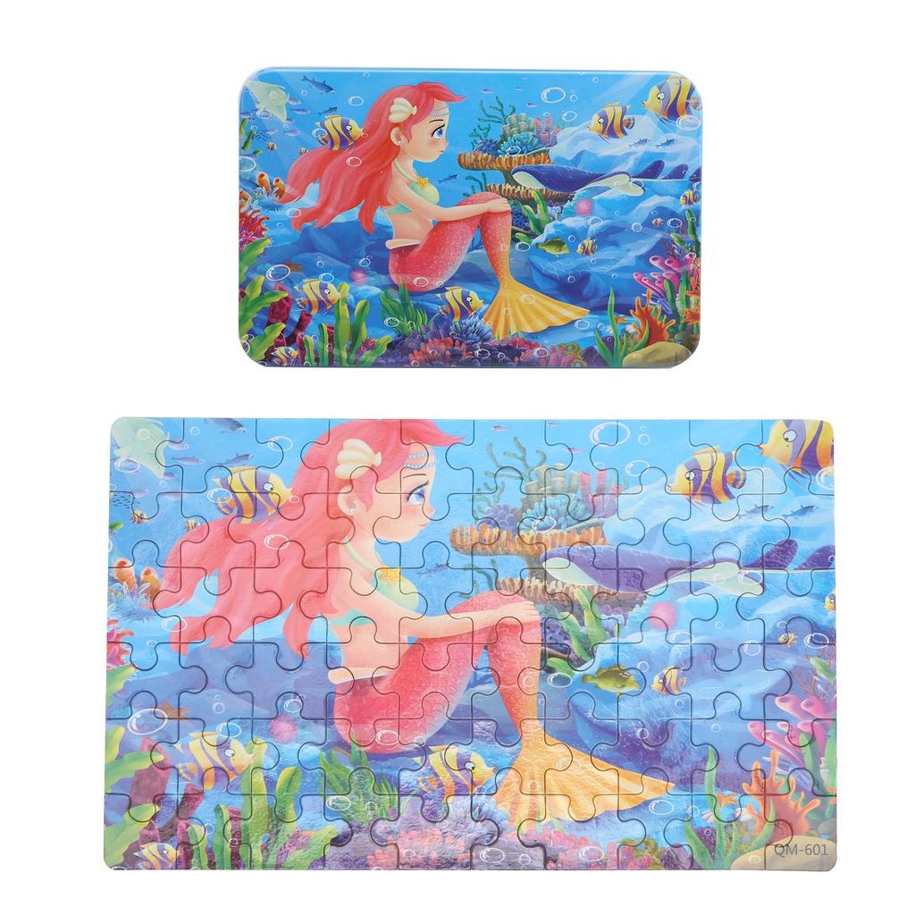 60pcs Children Cartoon Jigsaw Puzzle Early Learning Educational Baby Toddler Gift Toy1#