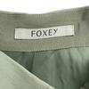 FOXEY Made in Japan Wollmischung Knielanger Rock 38 Hellgrün Reißverschluss hinten Damen Gebraucht